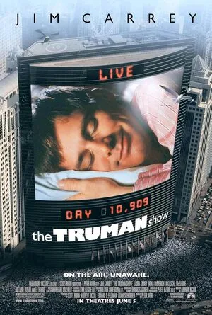 The Truman Show 1998 Hindi Dual Audio WEB-DL 720p - 480p - 1080p - Movierulz